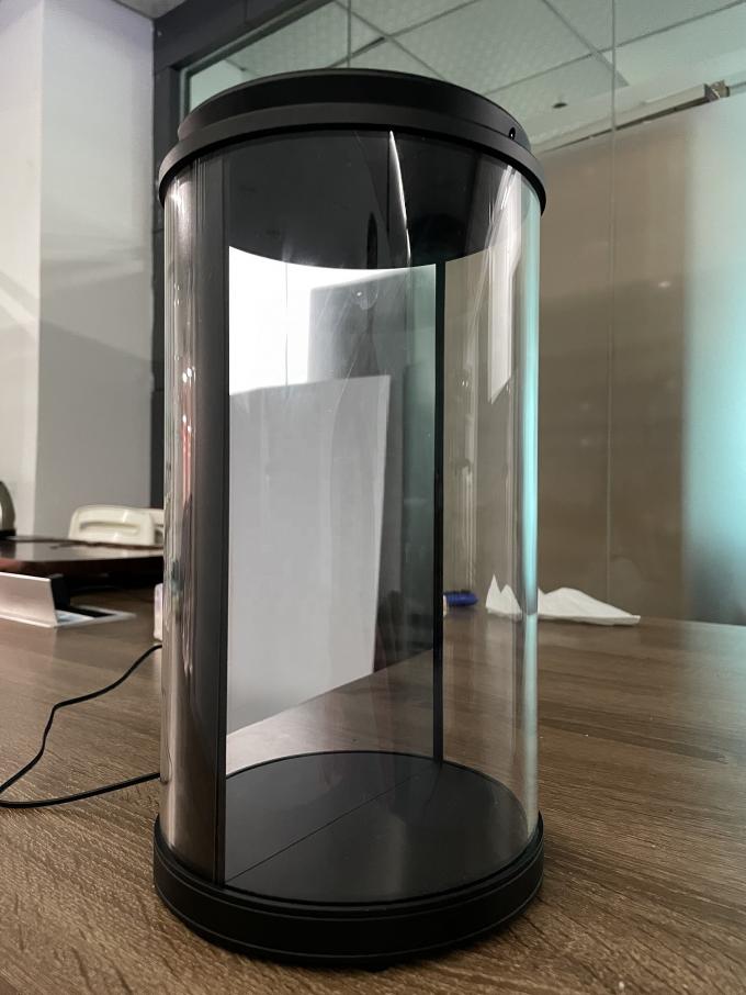 Display de tecnología 3D holográfica 5.5 10.1 21.5 pulgadas cilindro de holograma con AI interactivo 5