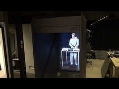 Exhibición del holograma