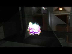 exhibición del holograma de 360 grados