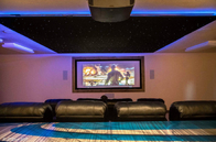 Home Cinema LED Star Lights Ceiling 6W RGB With Music Mode Remote Controller