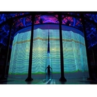 3.1m Holo Gauze Screen , 3D Holographic Mesh Screen Creates Image Floating In The Sky
