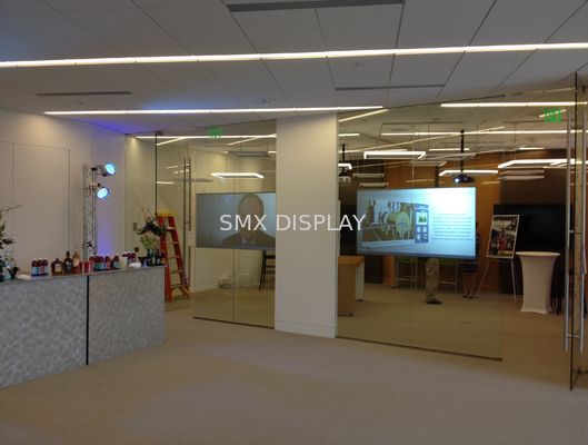 Calidad Película de pantalla transparente de proyección posterior de la hoja olográfica de la proyección Fábrica