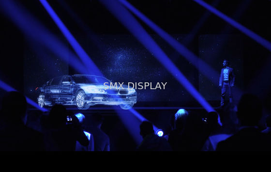 Calidad hoja del lápiz de ojos del fantasma de la pimienta de Musion de la película del holograma 3D para la demostración de la etapa Fábrica