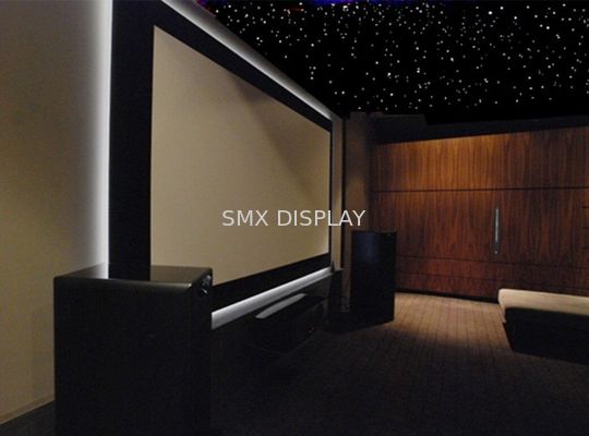 Calidad La fibra óptica del centelleo del cuerpo de PMMA enciende acústico se ennegrece/los azules marinos/ULTRAVIOLETA para los teatros caseros Fábrica