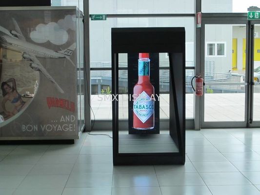 Calidad 3D 180" joyero olográfico de la exhibición del holograma de la pirámide de la proyección Fábrica