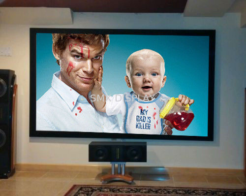 Calidad Tela de la plata de la pantalla de proyección del capítulo fijo del teatro del cine del proyector 3D para el cine casero Fábrica