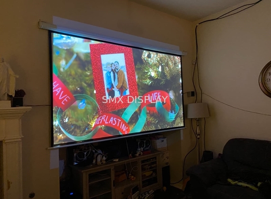 Pantalla de proyección eléctrica de HD con teledirigido para Home Theater