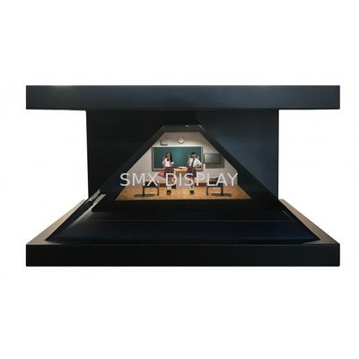 Calidad 22 tecnología virtual de la pirámide de la pulgada de la exhibición del holograma olográfico del escaparate 3D Fábrica