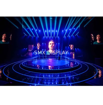 Calidad los 3.1m Holo Gauze Screen, 3D Mesh Screen Creates Image Floating olográfico en el cielo Fábrica