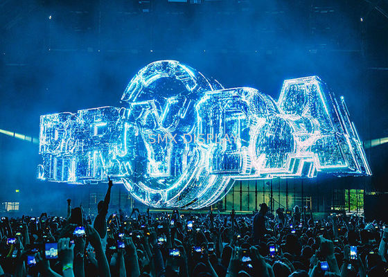 Calidad Holograma Mesh Net For The Stage olográfico 3D Holo Mesh Vivid de la gasa 3D del holograma de la buena calidad 3D Fábrica