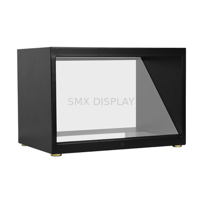Cubo de Holo de 180 grados que hace publicidad del escaparate olográfico lleno de la exhibición HD 3D del holograma 3D