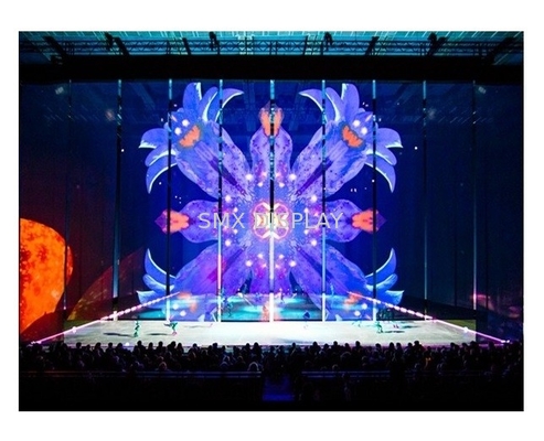 Frente/3D posterior Mesh Projection Screen For Stage/salas de exposiciones olográficos
