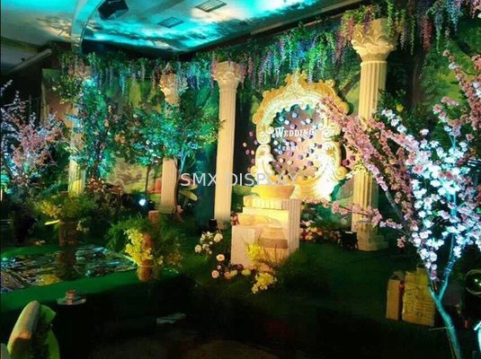 Calidad proyección video olográfica viva olográfica de la demostración 3D de la pantalla de malla de 3D Hologauze Fábrica