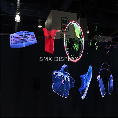 calidad Exhibición olográfica del POV del proyector para el anuncio interior con ángulo de visión 174 Fábrica