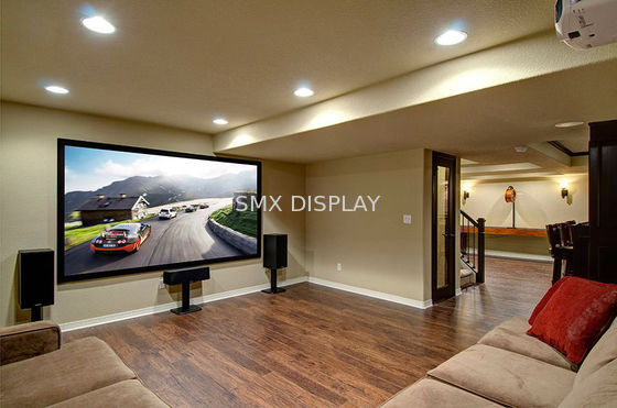 Calidad Pantalla de proyector acústico 4K de 150 pulgadas cubierta de terciopelo Fábrica