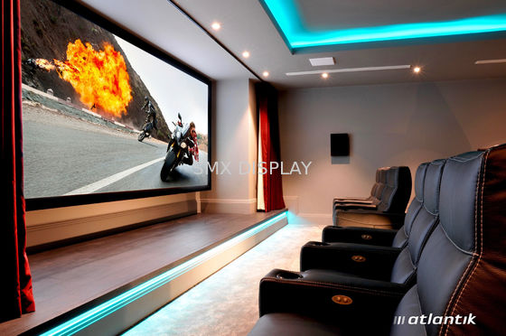 Calidad Pantalla de aluminio del marco fijo del soporte de la pared del 16:9 TVAD del marco para el cine casero Fábrica