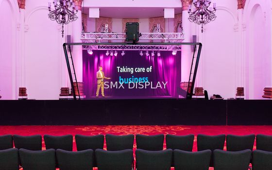 calidad Estirando la resistencia Musion Foil el sistema de proyección olográfico 3D para la demostración viva Fábrica