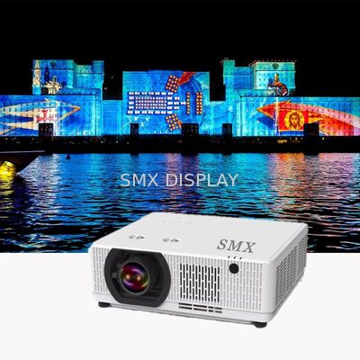 Calidad 7800 Proyector de luz de video al aire libre Ansi Native Laser Tv Proyector 3d activo 4k con lente RICOH Fábrica