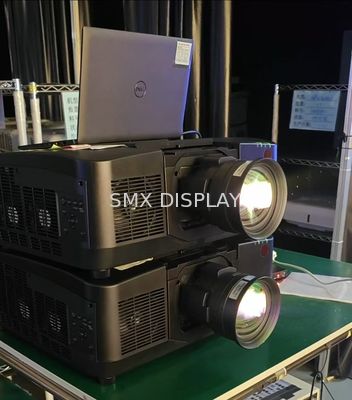 Calidad Proyector láser 4K SMX WUXGA comercial de 20.000 lúmenes para auditorios Fábrica
