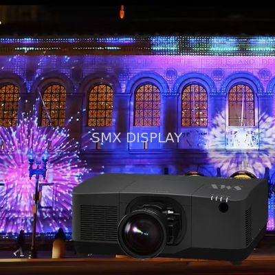 Calidad Proyector láser SMX de alto brillo de 20000 lúmenes con mezcla de bordes, ideal para alquiler, eventos y auditorios Fábrica