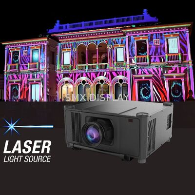 Proyector de ingeniería para exteriores SMX 20000lumen Proyector láser WUXGA 3LCD para proyección exterior de edificios