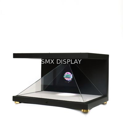 Calidad 32' 3D Display Vitrina Holograma Pirámide 270 grados Caja de visualización Holo Resolución Full HD Fábrica