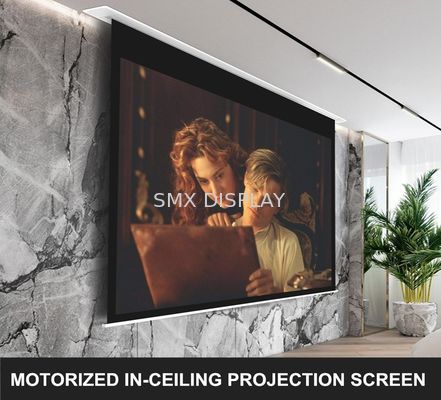 calidad Tab Tensioned Motorized Screen ahuecado de aluminio IR Fábrica