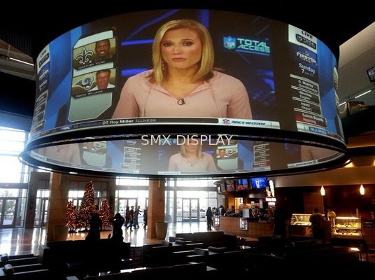 Calidad Pantalla de proyección del marco fijo de 360 grados para la simulación del vuelo Fábrica