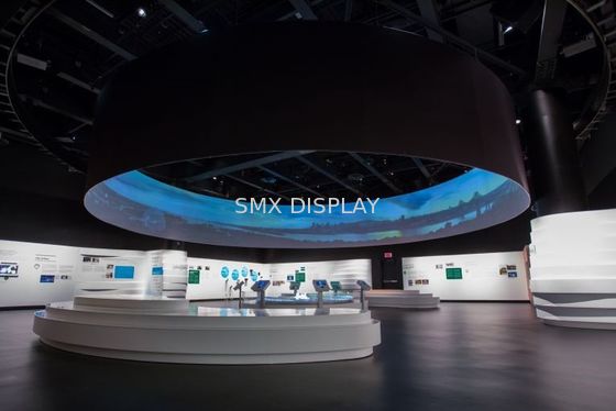 Calidad Mate de la pantalla de proyección de RoHS Flight Simulator de 180 grados Fábrica