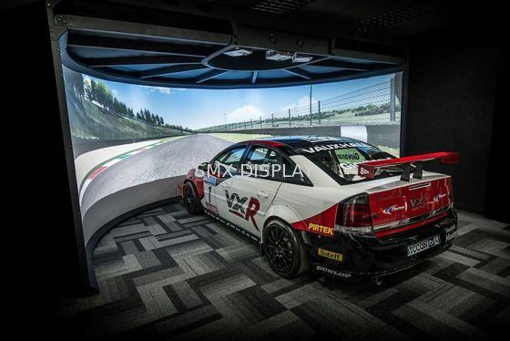 Calidad Las pantallas curvadas vuelo de la simulación de 360 grados suelan la colocación Fábrica