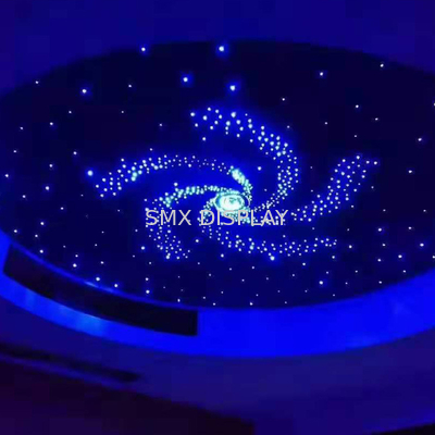 Los paneles de techo de la estrella de la fibra óptica del RGB 9m m 90W para la decoración casera