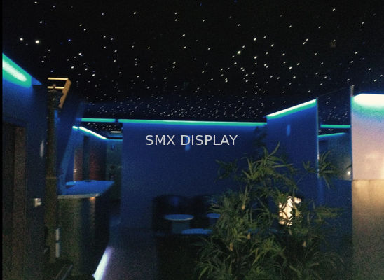 Calidad el techo de la fibra óptica del panel de 9m m teja los colores PMMA del panel de fibras de madera 7 del poliéster Fábrica