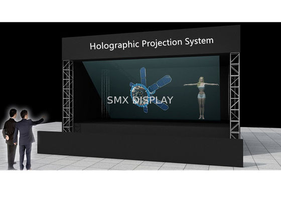 calidad Sistema de proyección olográfico de la hoja 3D de la reflexión, proyectando hologramas con ROHS Fábrica