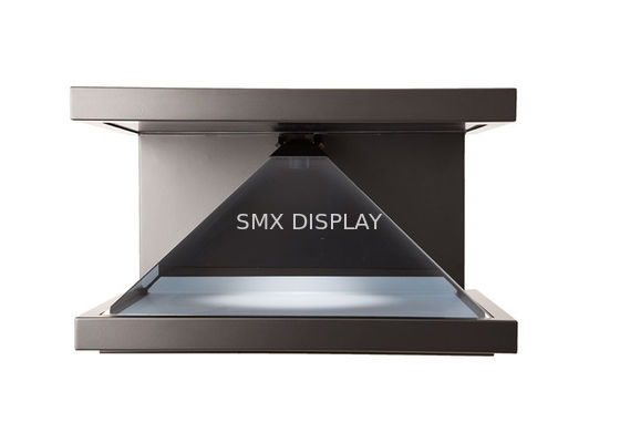 Calidad escaparate del holograma de 270° 3D, contenido olográfico 3D de las cosechadoras con los productos físicos Fábrica