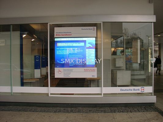 Calidad Película transparente del holograma de las alamedas de compras para las pantallas de proyección sobre el vidrio Fábrica