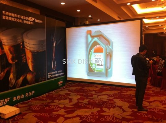 calidad 16/9 250" pantalla de proyección posterior rápida al aire libre y interior del doblez, pantalla rápida del doblez Fábrica