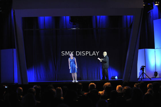 Calidad Efectúe el sistema de proyección del lápiz de ojos de Musion, alto sistema del holograma de la definición 3D Fábrica