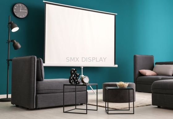 Calidad 1,0 pantalla de proyección del trípode del aumento 70"” simulación portátil del cine X70 Fábrica