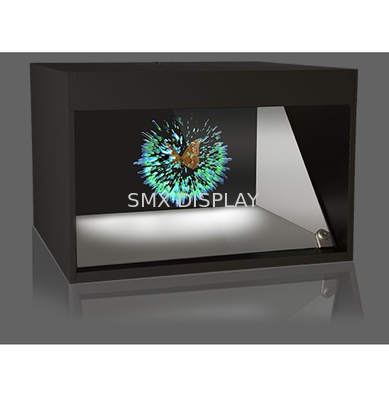 22 pyamid olográfico del escaparate del holograma de la pulgada 3D para el exhibation