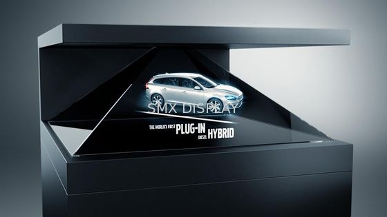 Calidad Exhibiciones de la publicidad de la pirámide del holograma de 42 pulgadas 3D para la joyería, certificado del CE Fábrica