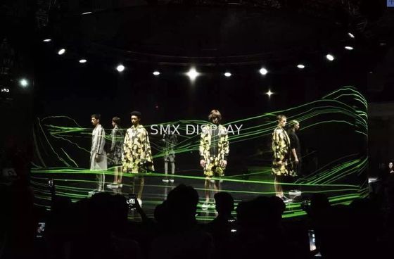 Calidad Alto Mesh Screen Flexible For Projection olográfico transparente Fábrica