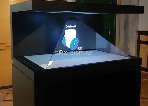 Calidad Display de proyección de pirámide holográfica 3D 270 grados reproductor de publicidad Fábrica
