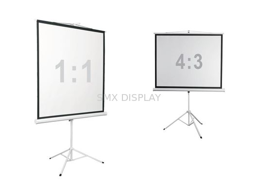 Calidad Pantalla de proyector interior/al aire libre 70" del soporte del trípode X70” para el cine casero Fábrica